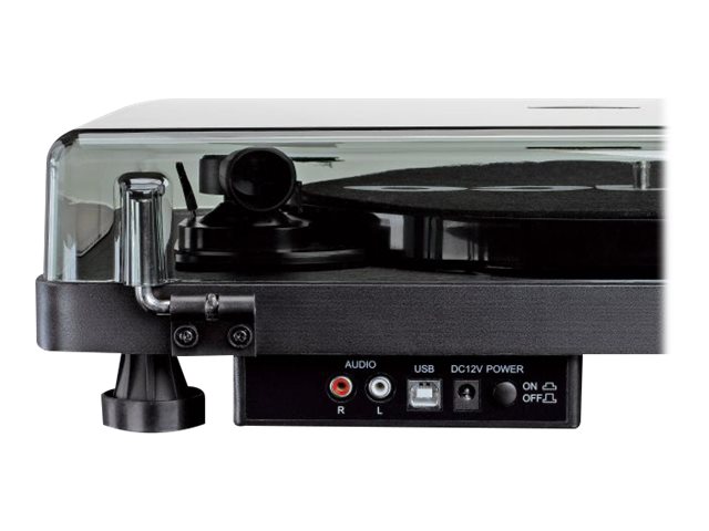 Lenco L-30 Pladespiller Stereo Sort