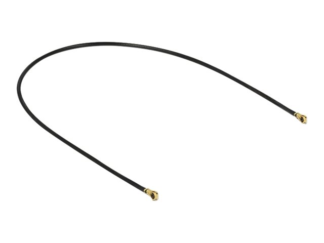 DeLOCK Antennekabel Koaksial 20cm Sort Sort
