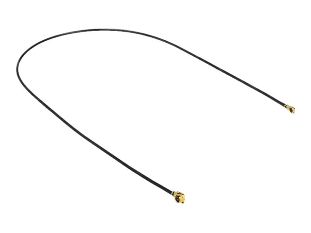DeLOCK Antennekabel Koaksial 30cm Sort Sort