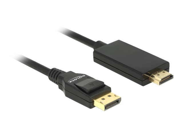 Delock Videoadapterkabel 5m Sort