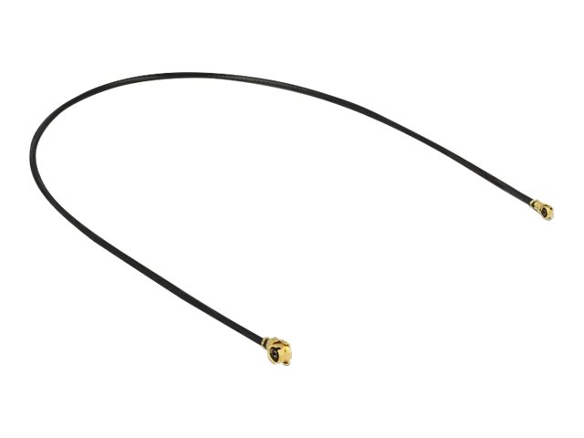 DeLOCK Antennekabel Koaksial 10cm Sort Sort