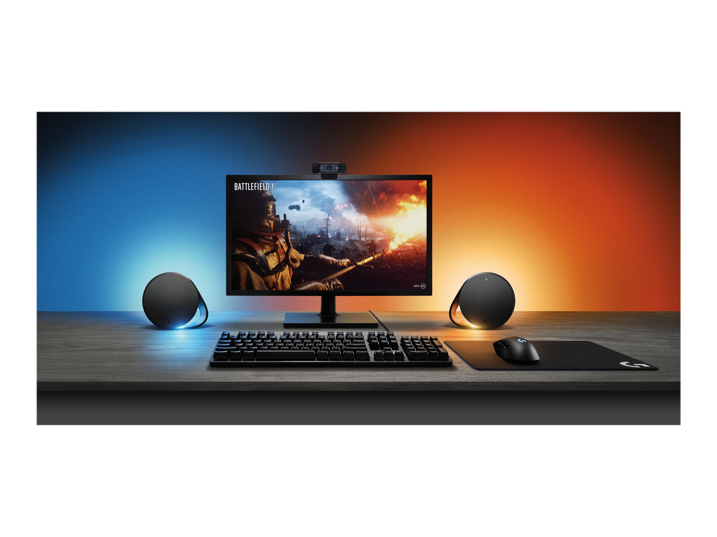 Logitech G560 2.1-kanal Højttalersystem Sort