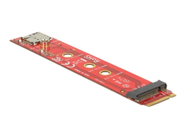 DeLOCK Adapter M.2 key B male > M.2 key B slot port saver Nano SIM slot Lagringskontrol