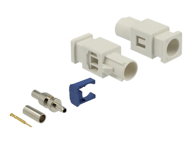 DeLOCK RF-stik Cream white RAL 9001 Hvid