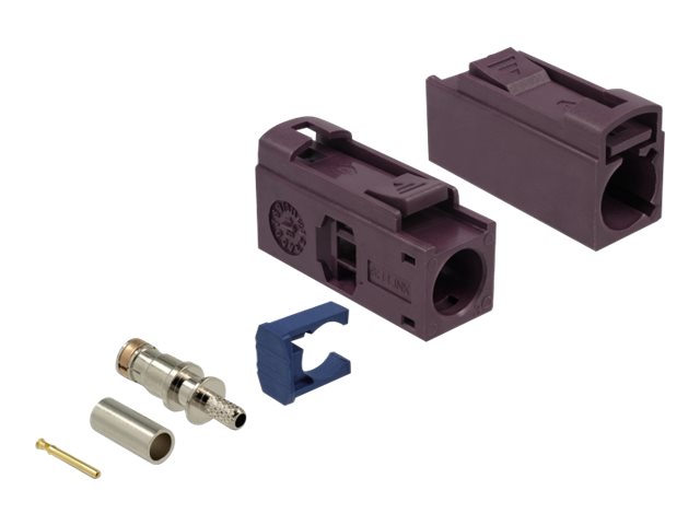 Delock FAKRA D jack 25 mm (long) for crimping Lilla