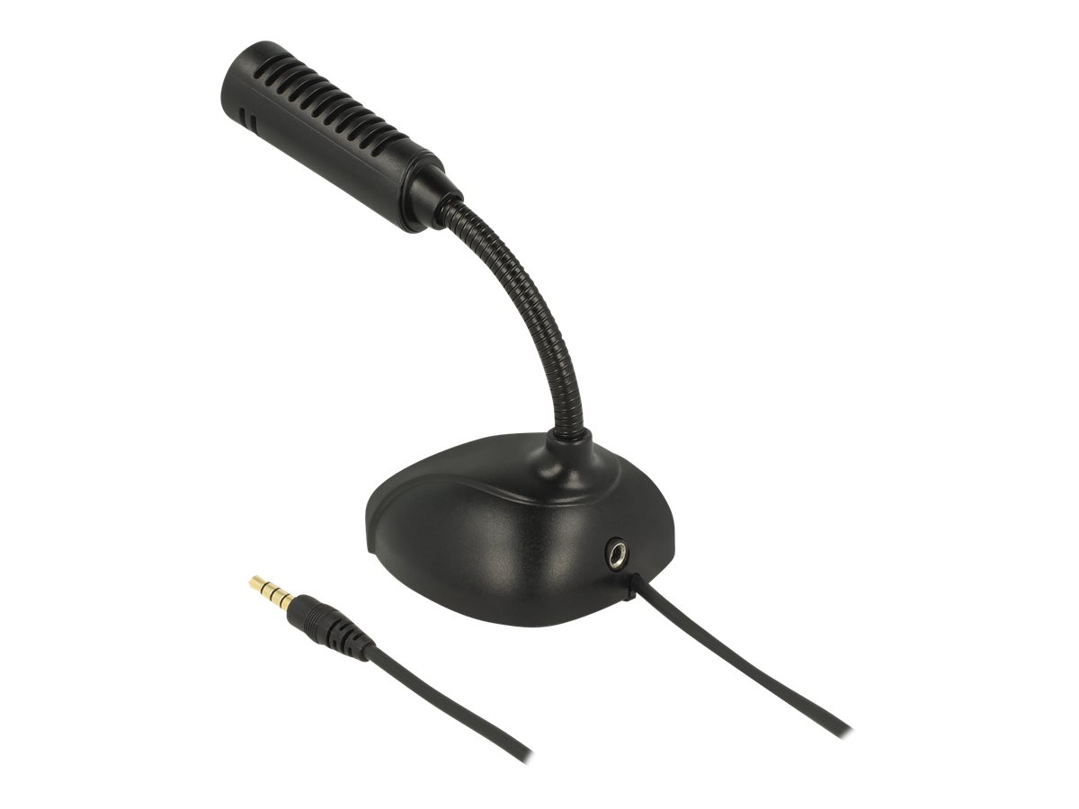DeLOCK Mikrofon Kablet -38dB Sort