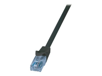 LogiLink Home EconLine CAT 6a Ikke afskærmet parsnoet (UTP) 1.5m Patchkabel Sort