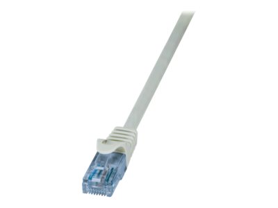 LogiLink Home EconLine CAT 6a Ikke afskærmet parsnoet (UTP) 25cm Patchkabel Grå