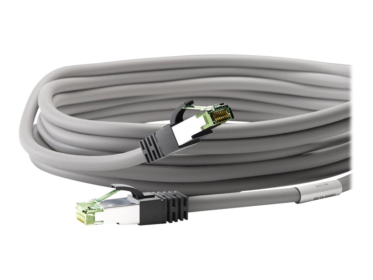 Goobay CAT 8.1 S/FTP CU 10m Grey