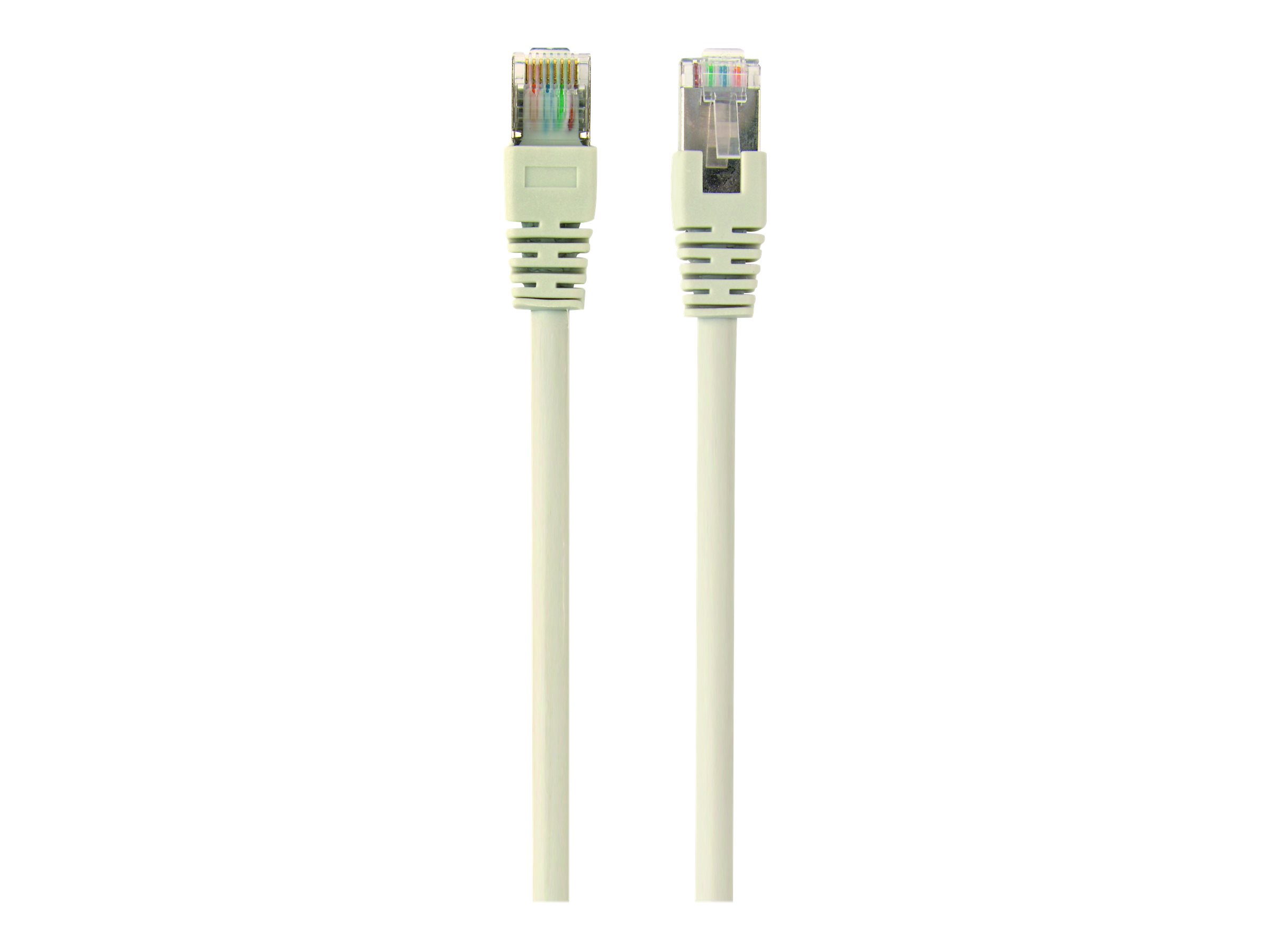 Gembird Kabel med afskærmning med folie og kobberfletning (SFTP 20m Patchkabel Beige