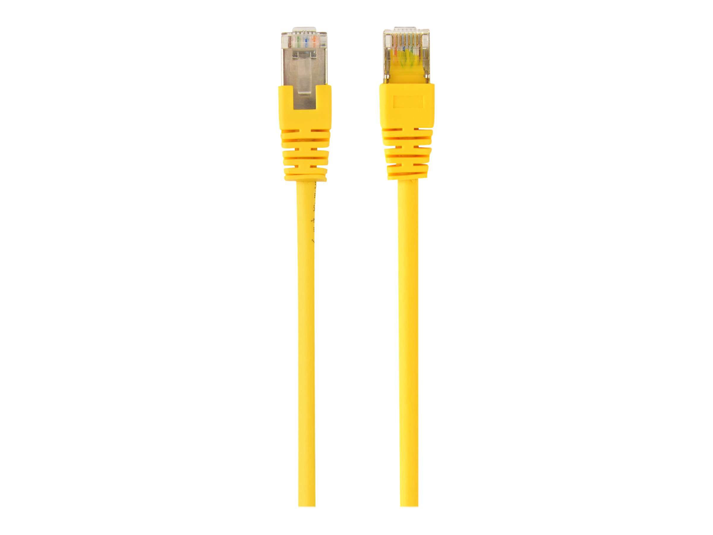 Gembird Kabel med afskærmning med folie og kobberfletning (SFTP 1m Patchkabel Yellow