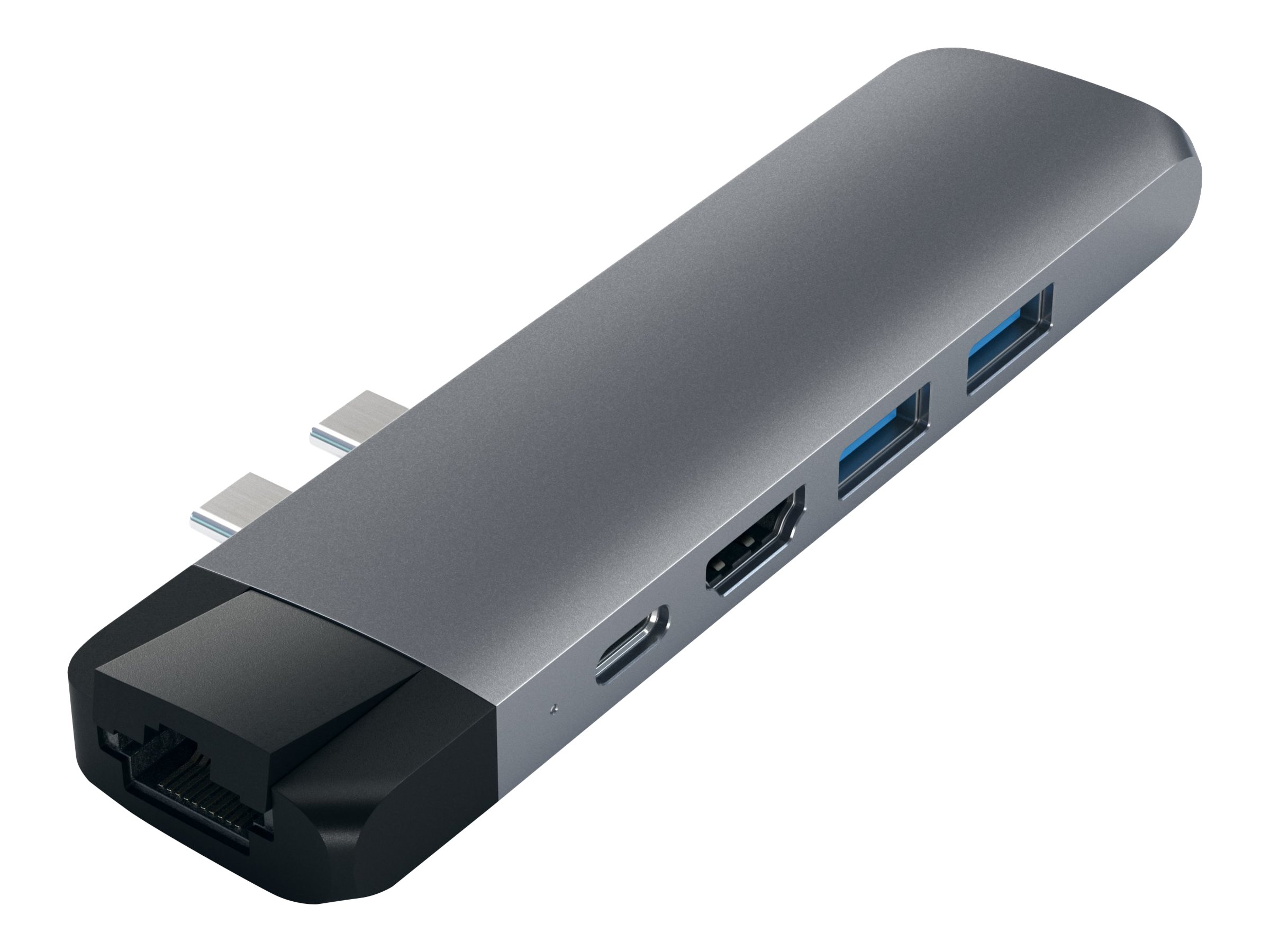 Satechi Aluminum Type-C Pro Hub with Ethernet USB-C Dockingstation