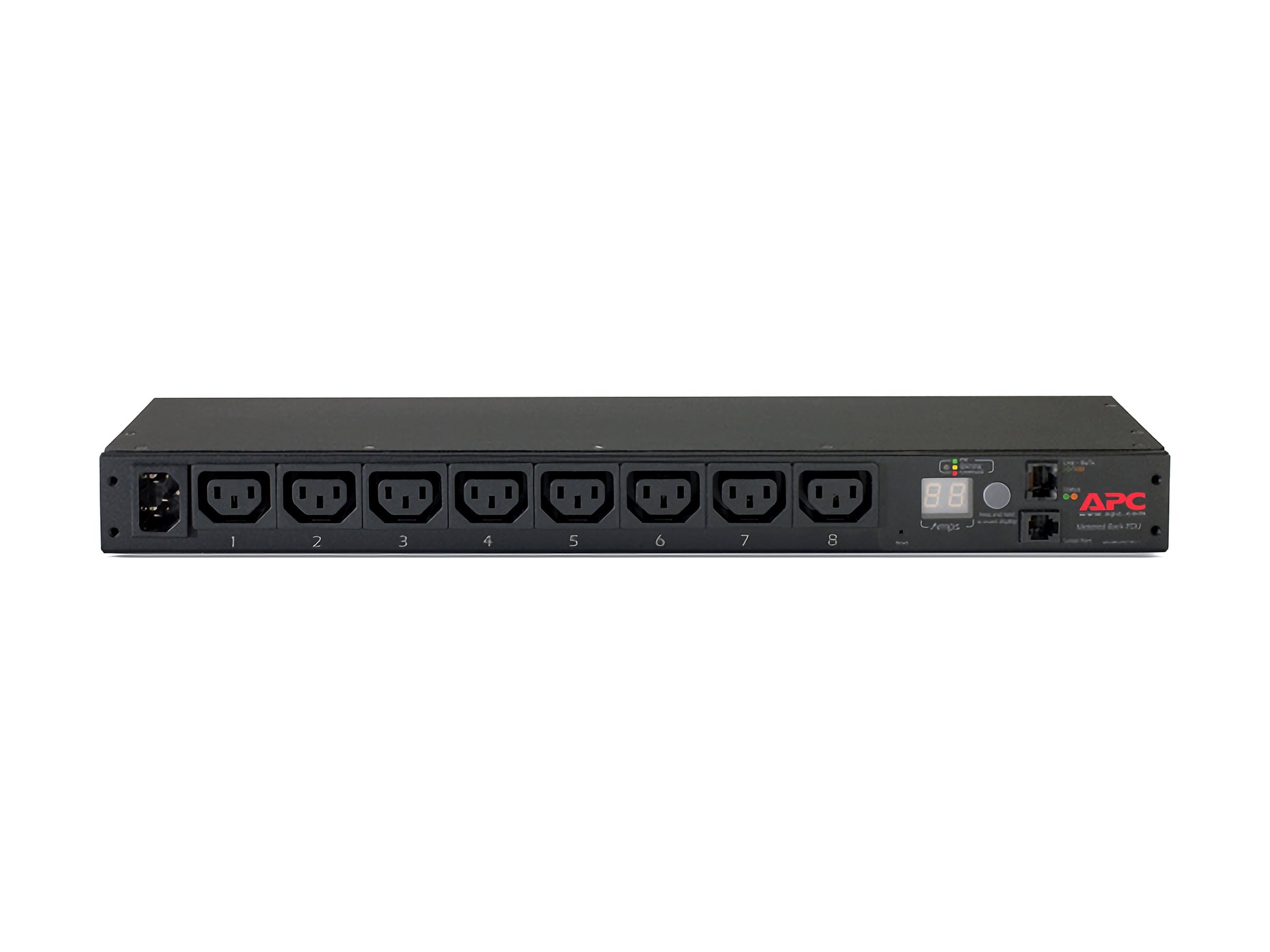 APC Metered Rack PDU AP7820B Power distribution unit 8-pin 12A Black 1.98m