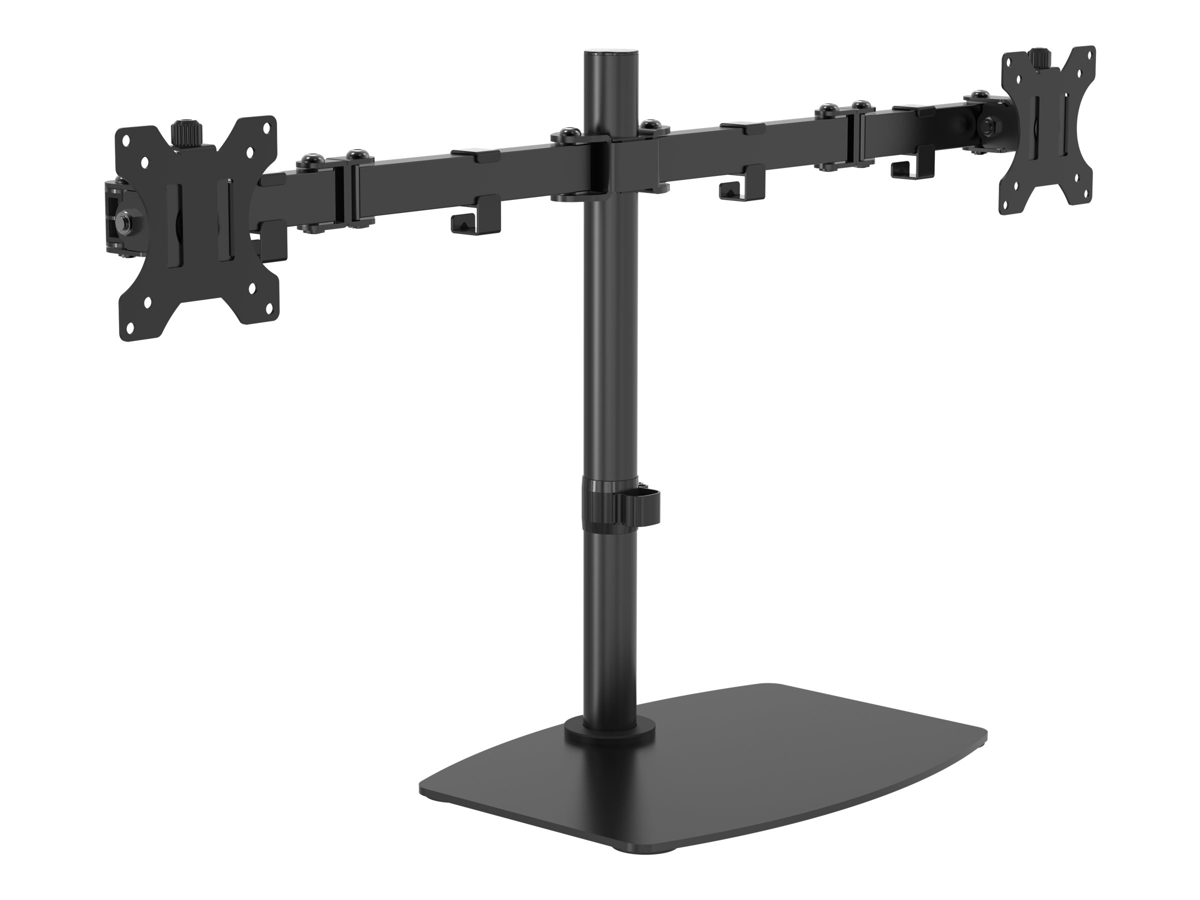 VISION Monitor Desk Stand Black Dual
