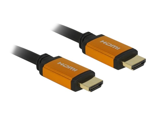 Delock HDMI-kabel 50cm Sort
