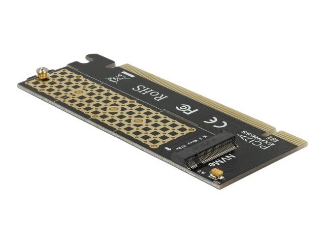 DeLOCK PCI Express x16 Card to 1 x NVMe M.2 Key M Lagringskontrol