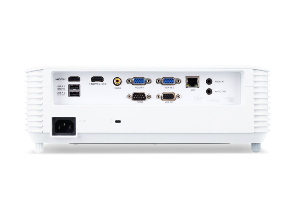 Acer S1286H DLP-projektor XGA VGA HDMI Composite video