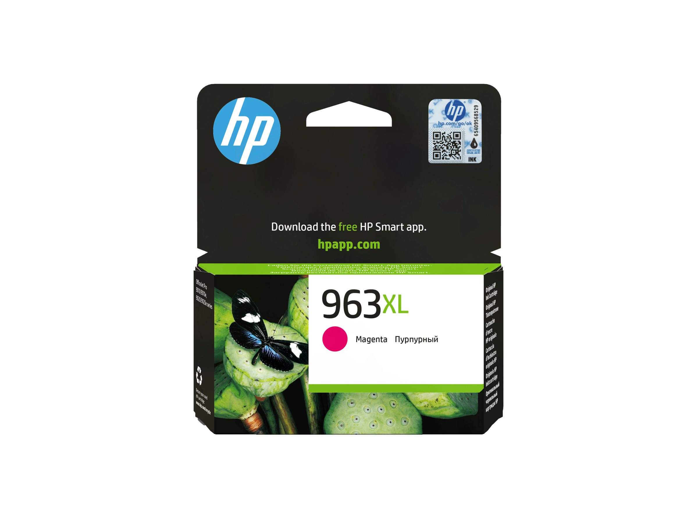 HP 963XL Magenta 1600 sider Blæk 3JA28AE#301