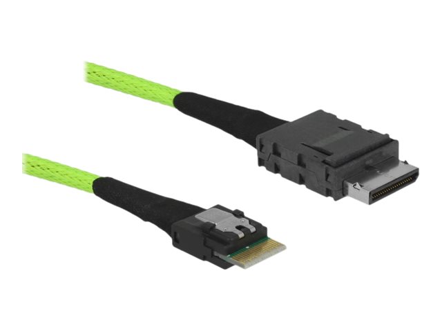 DeLOCK OCuLink Serial Attached SCSI (SAS) internt kabel Grøn 50cm
