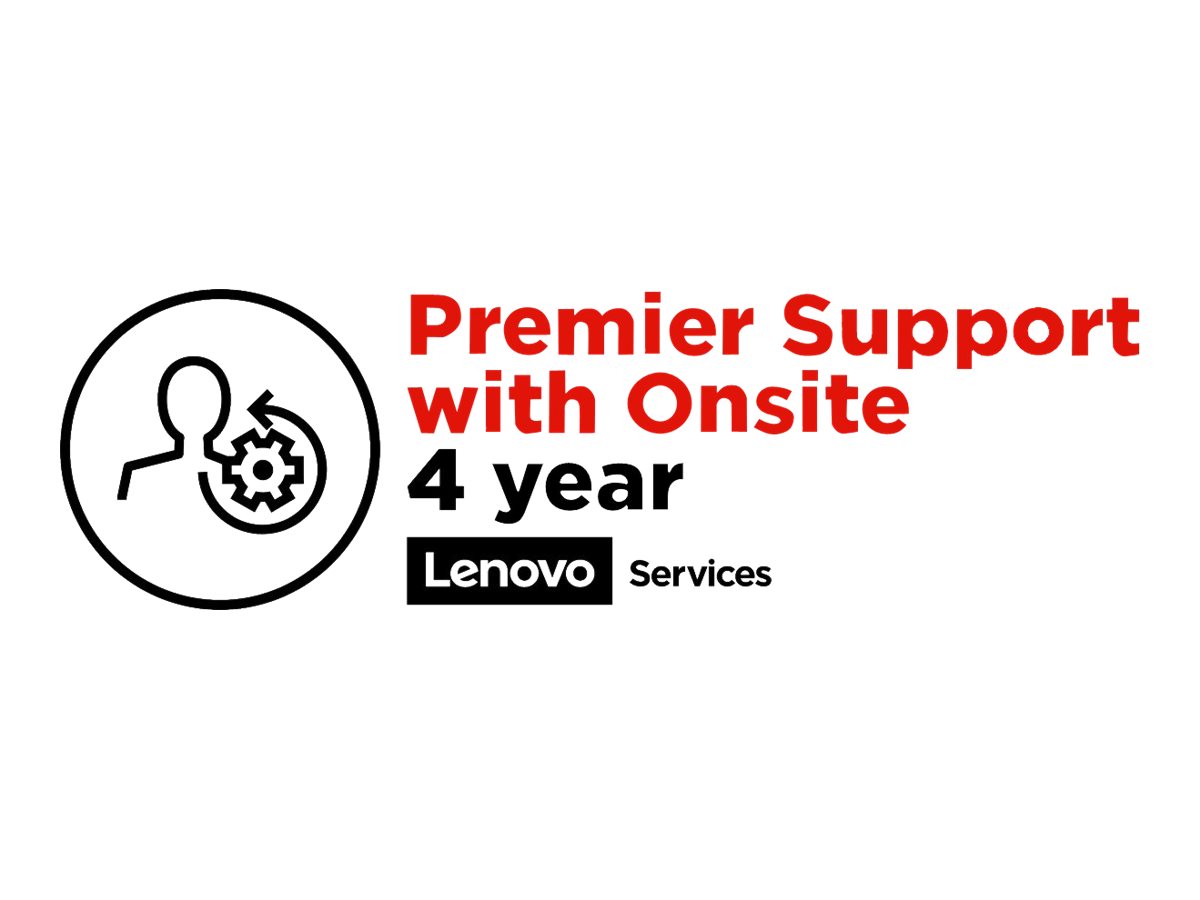 Lenovo Onsite Premier Support Support opgradering 4år