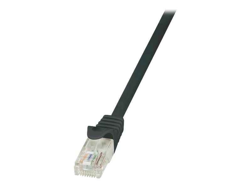 LogiLink CAT 5e Ikke afskærmet parsnoet (UTP) 5m Patchkabel Sort