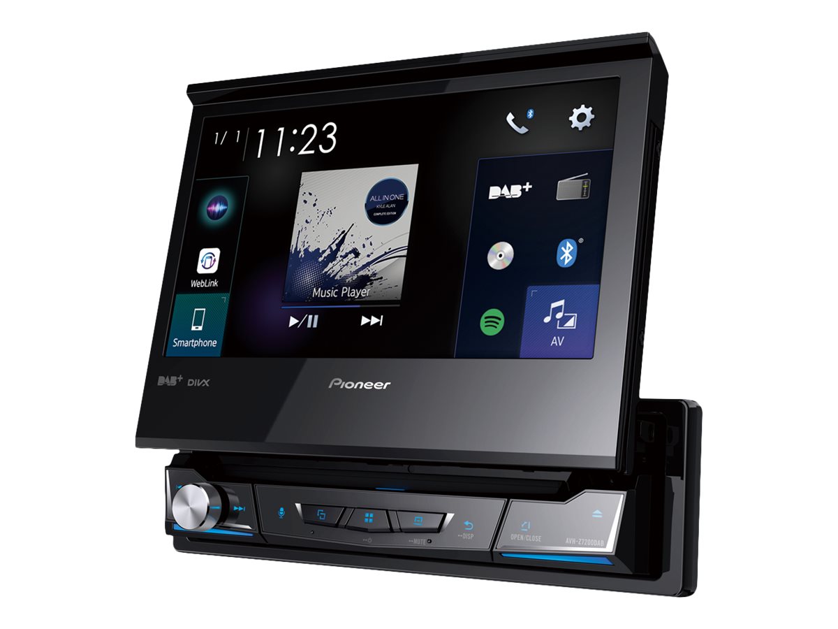 Pioneer AVH Z7200DAB DVD-modtager 7 50 watt x 4