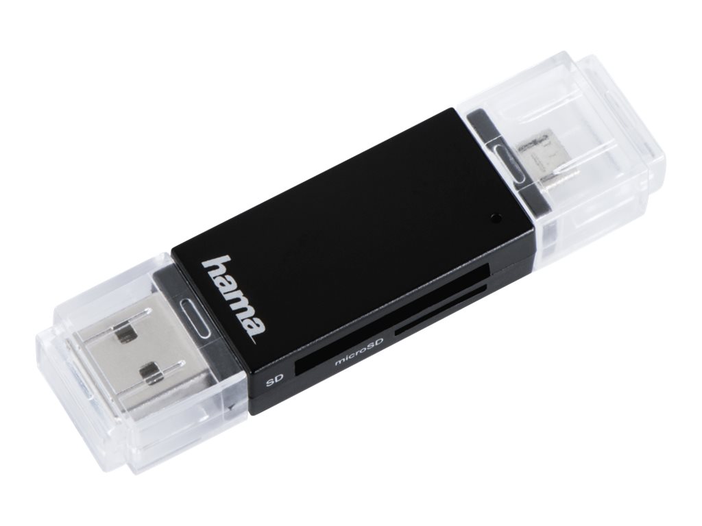 Hama Basic USB 2.0 OTG Kortlæser USB 2.0