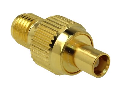 DeLOCK RF adapter Guld