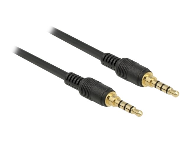 Delock Audiokabel Sort