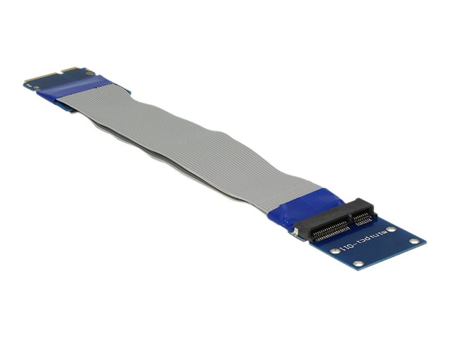 DeLOCK Extension Mini PCI Express / mSATA male > slot riser card Intern busforlænger