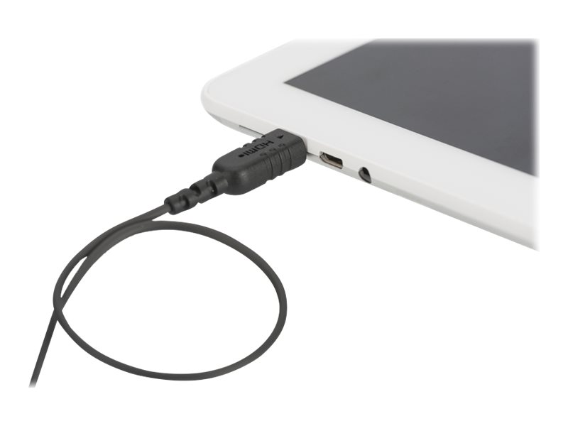 DIGITUS HDMI High Speed Connection Cable HDMI-kabel 2m Sort