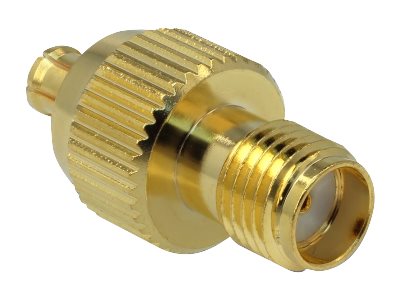 DeLOCK RF adapter Guld