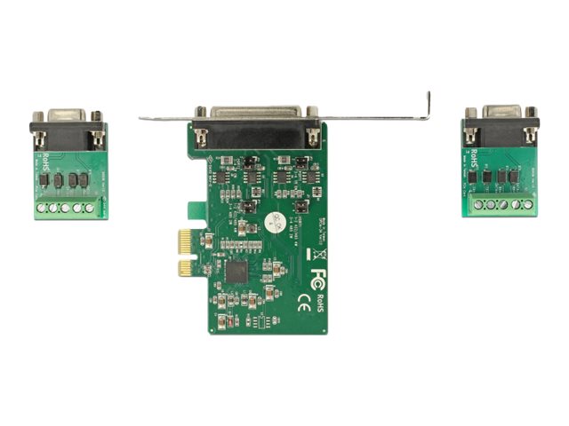 DeLock PCI Express Card > 2 x Serial RS-422/485 Seriel adapter PCI Express 2.0 x1 1Mbps