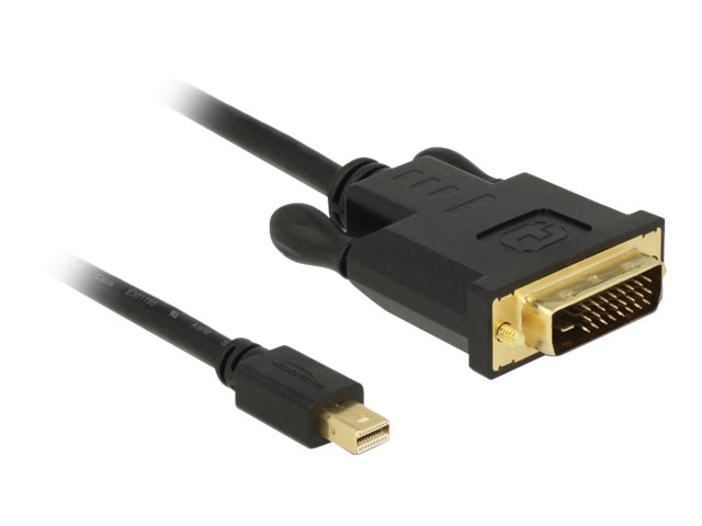 Delock Videoadapterkabel 50cm Sort