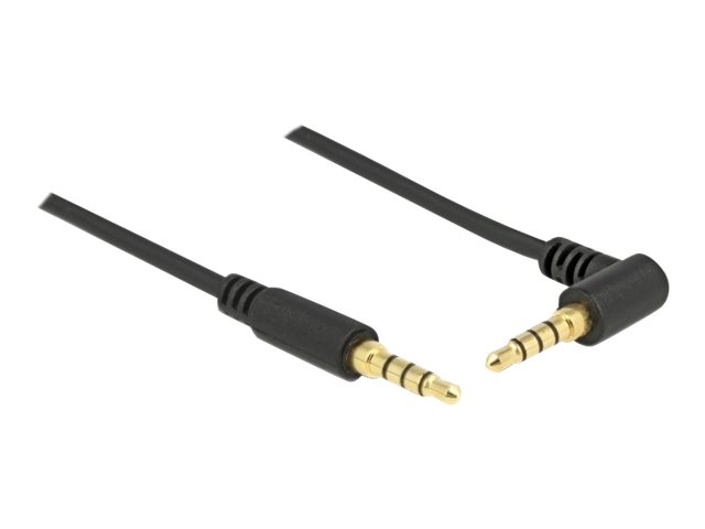 Delock Audiokabel 50cm Sort