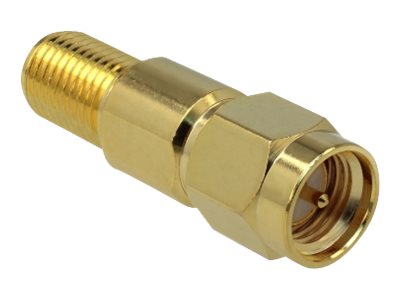 DeLOCK RF adapter Guld