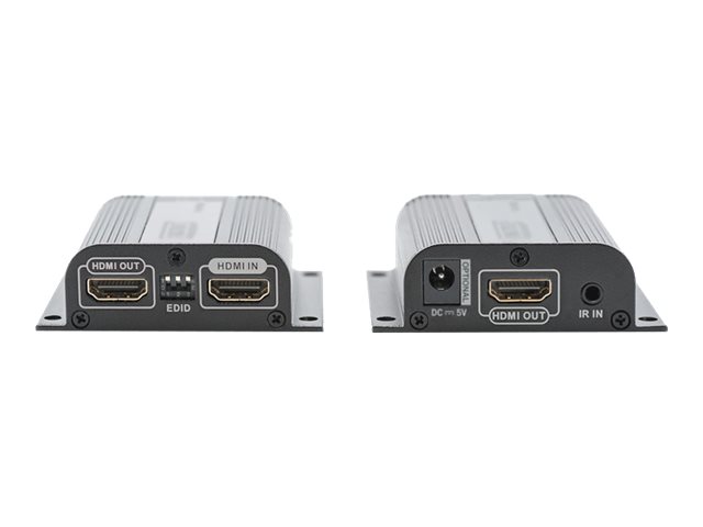 HDMI Extender Set - 50 m over network cable (CAT 6/6a/7) - EDID - 1x HDMI loop out - FHD - 1080p
