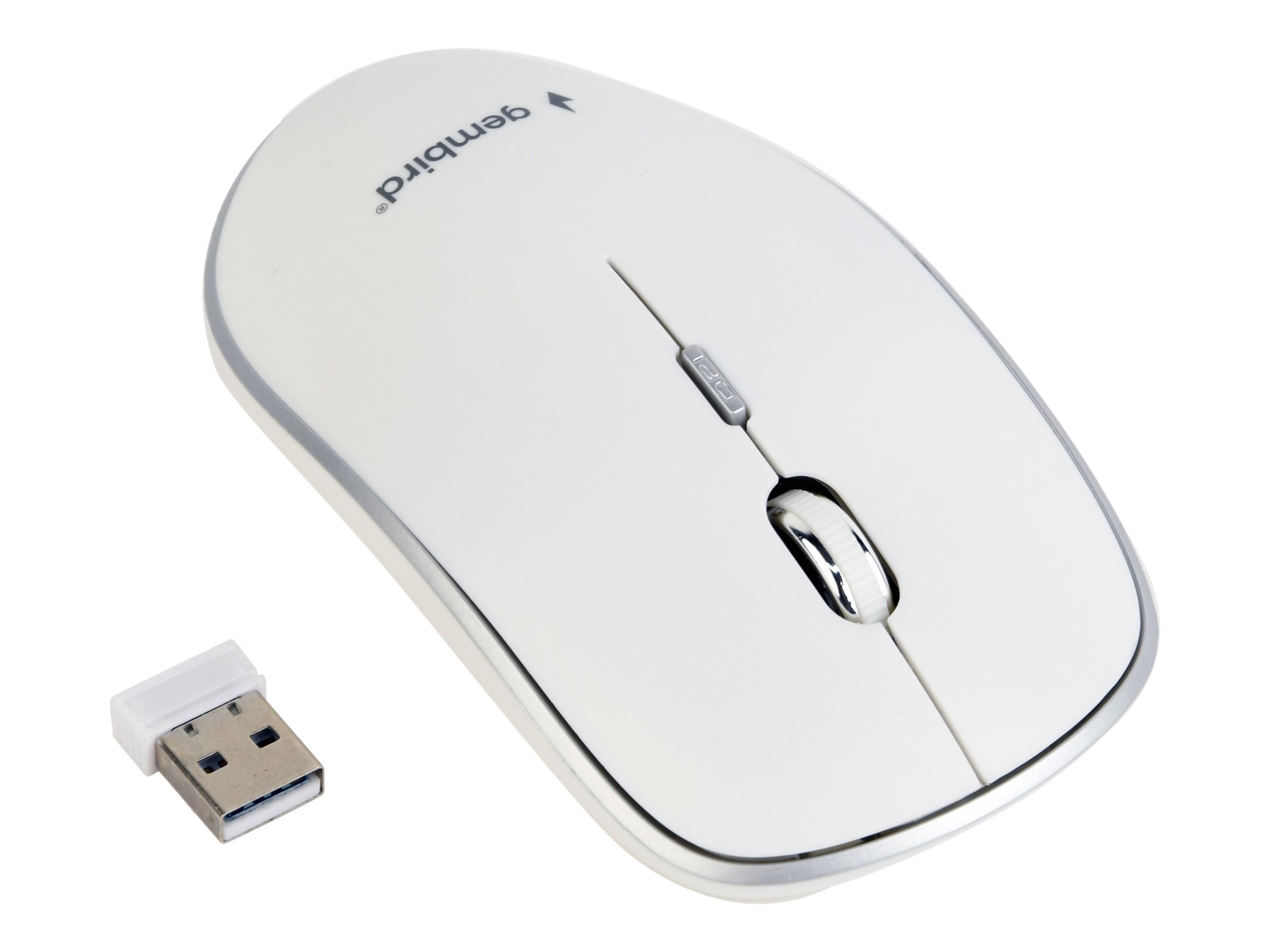 Gembird MUSW-4B-01-W Optisk Trådløs Hvid