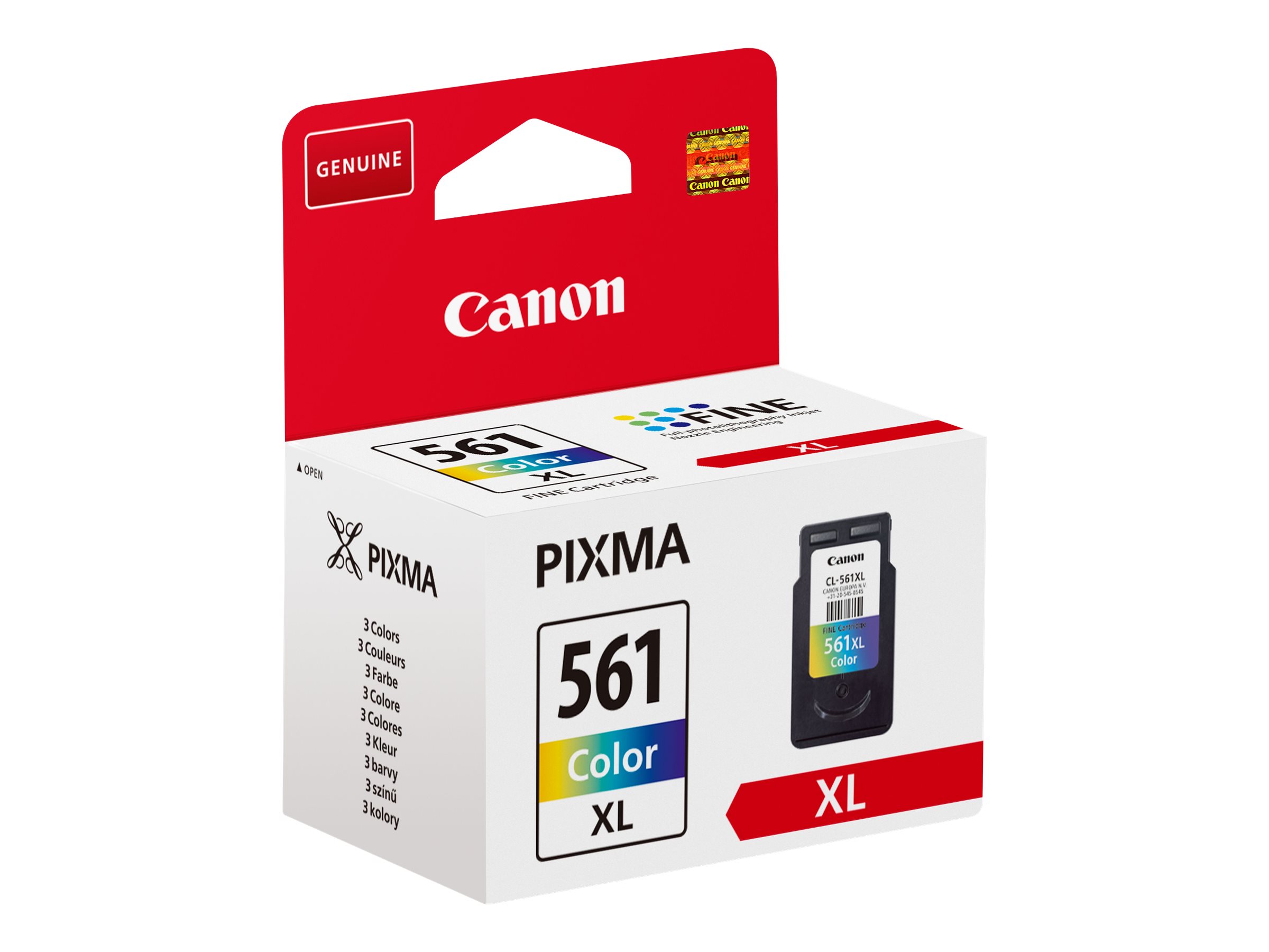 Canon CL 561XL Farve (cyan, magenta, gul) 300 sider Blæk 3730C001