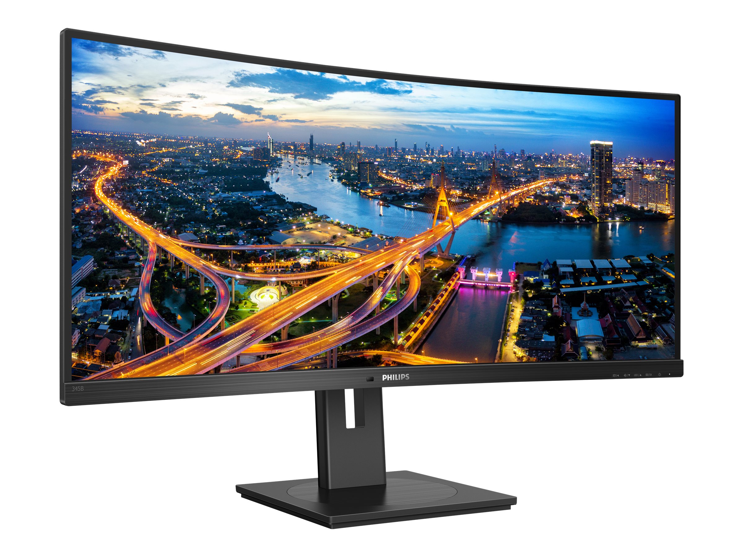 PHILIPS B-Line - 34 inch Curved - UltraWide Quad HD LED Monitor - 3440x1440 - HAS