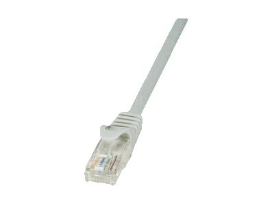 LogiLink EconLine CAT 6 Ikke afskærmet parsnoet (UTP) 1m Patchkabel Grey