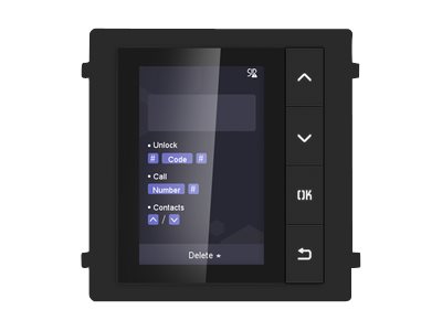 Hikvision DS-KD-DIS Video Intercom Display Module IP-intercomstation