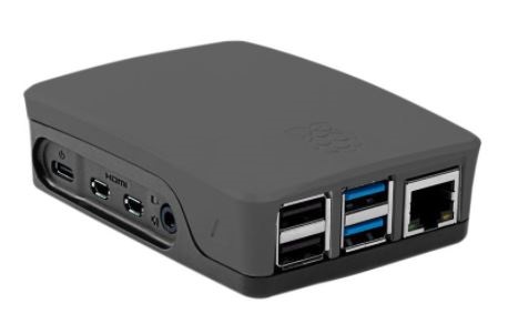 Raspberry Pi Etui Sort/grå