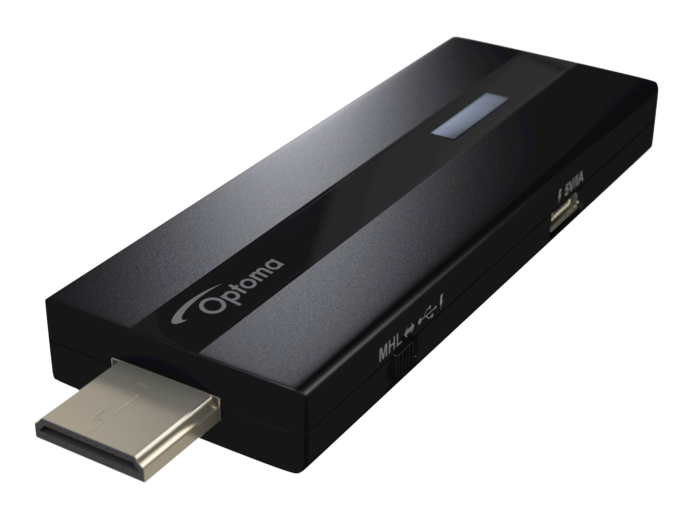 Optoma HDCast Pro Streamingadapter til netværksmedie Trådløs Sort