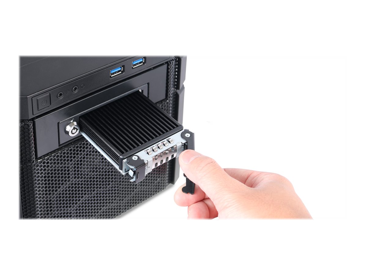 ICY Dock ToughArmor Lagrings mobil rack M.2 Sort