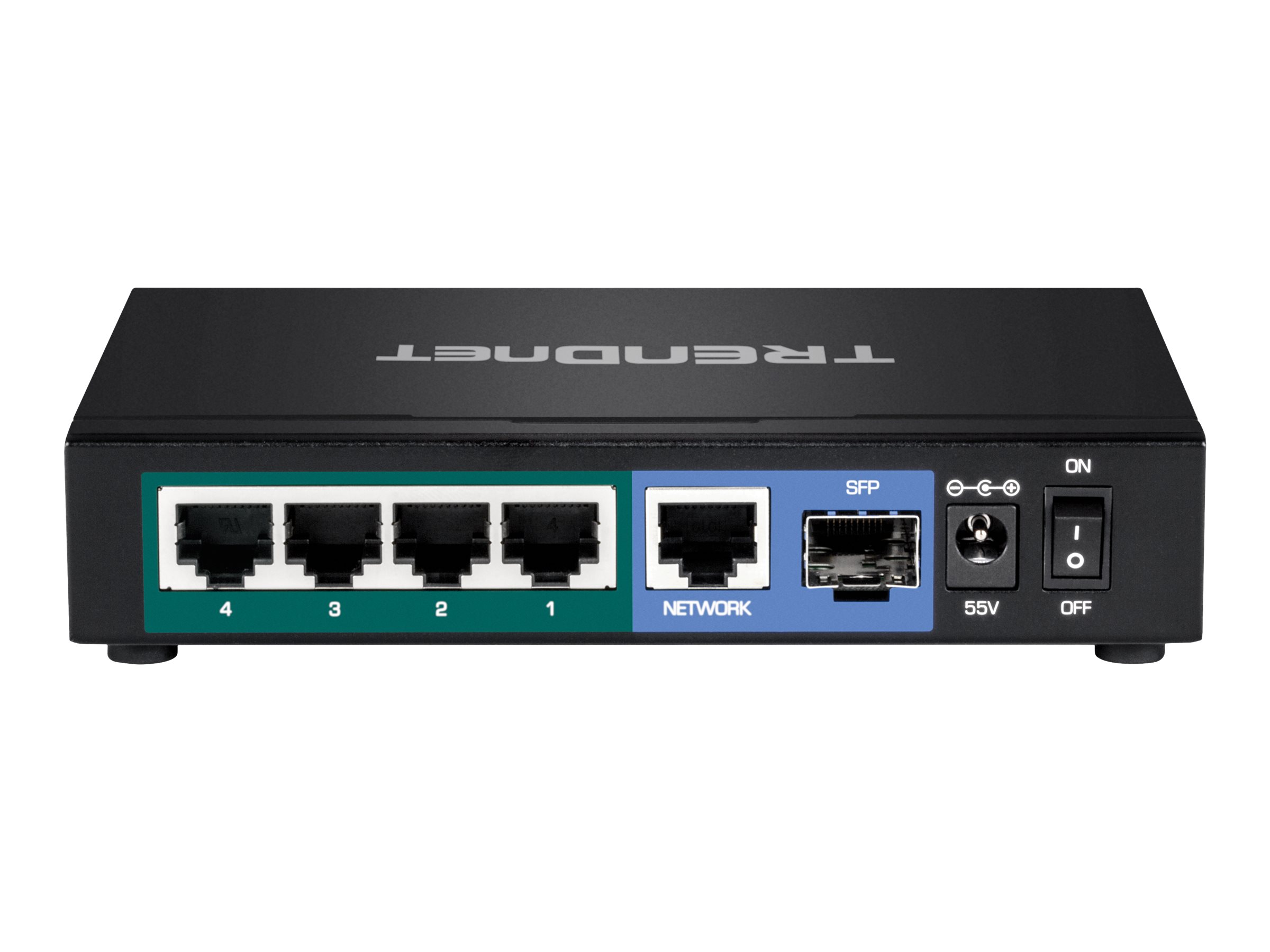 TRENDnet TPE TG611 Switch 6-porte Gigabit PoE+