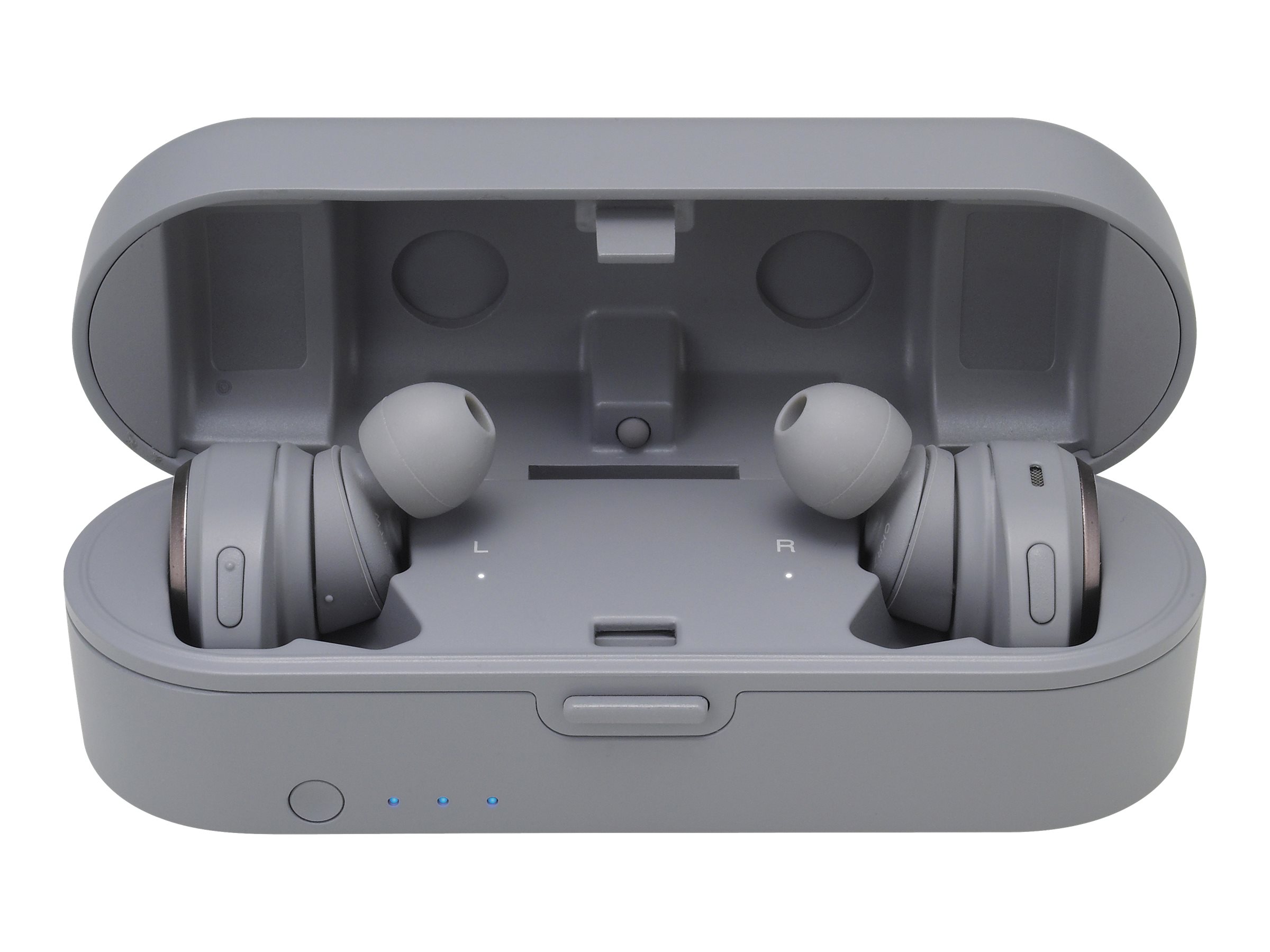 Audio-Technica ATH CKR7TW Trådløs Ægte trådløse øretelefoner Grå