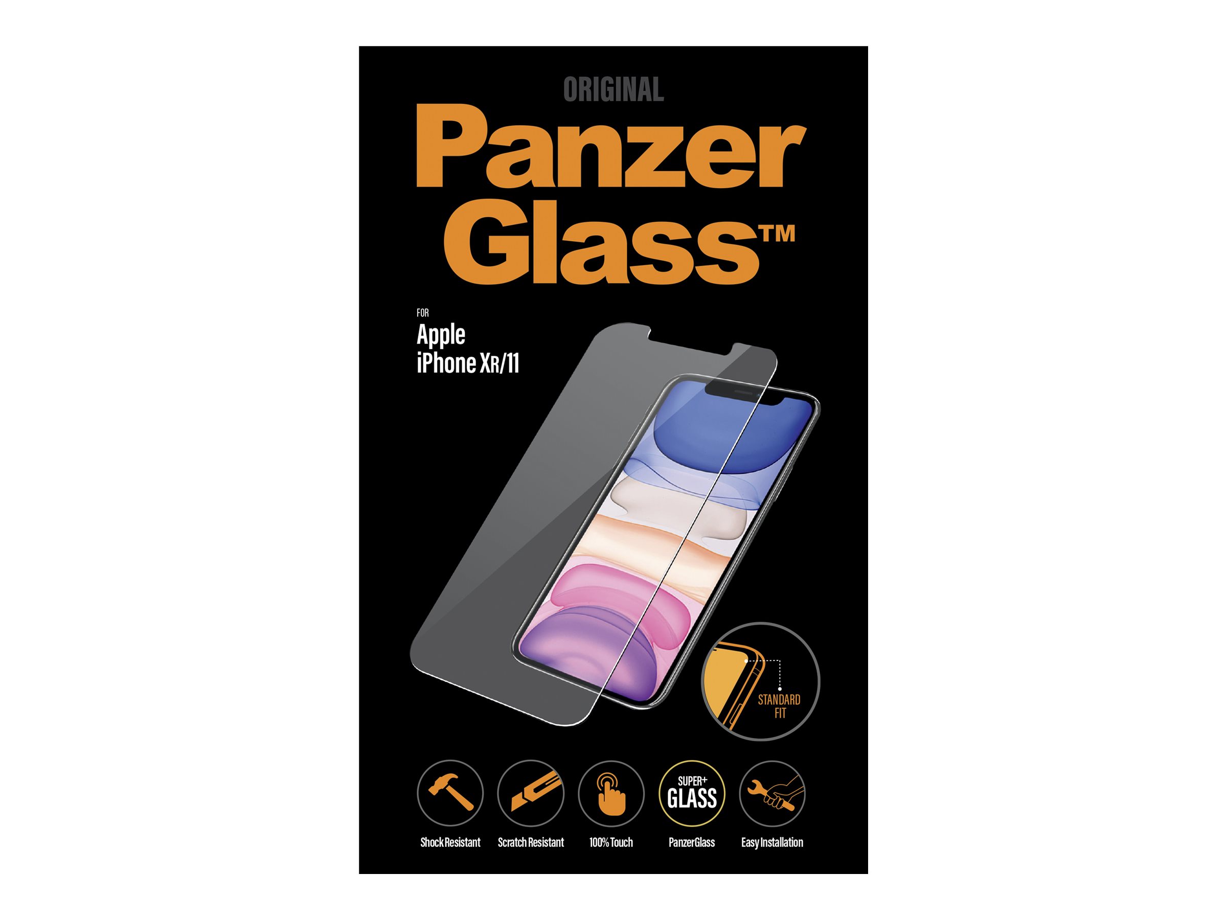 PanzerGlass Original Krystalklar for Apple iPhone 11, XR
