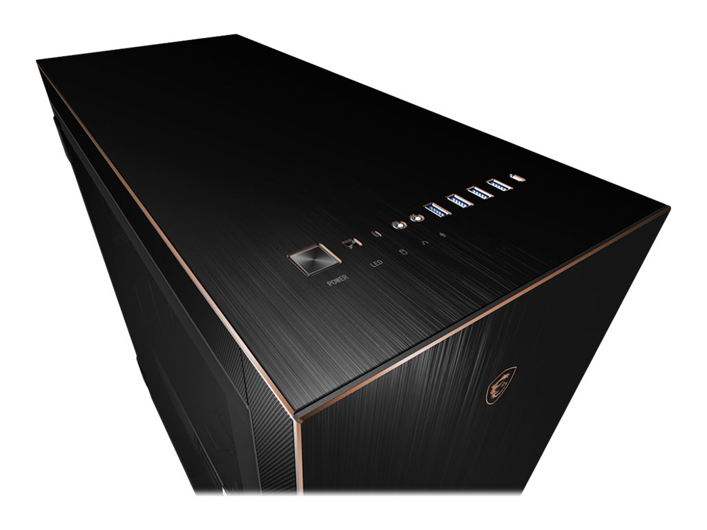 MSI MPG SEKIRA 500G Tower Udvidet ATX Sort Guld