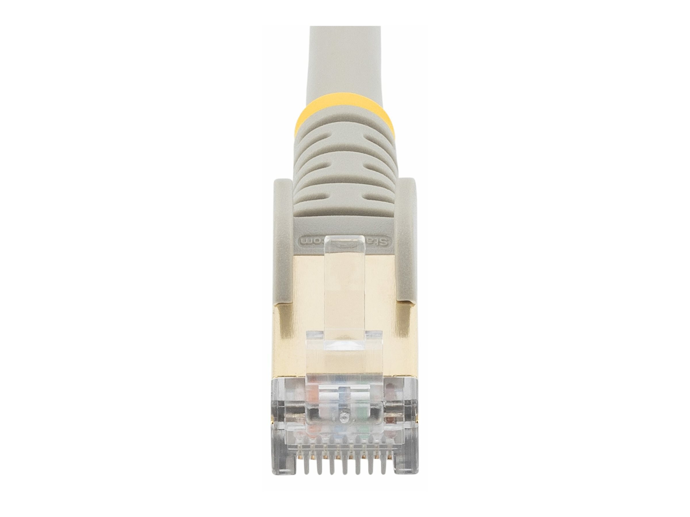 StarTech.com 1m CAT6A Ethernet Cable, 10 Gigabit Shielded Snagless RJ45 100W PoE Patch Cord, CAT 6A 10GbE STP Network Cable w/Strain Relief, Grey, Fluke Tested/UL Certified Wiring/TIA - Category 6A - 26AWG (6ASPAT1MGR) CAT 6a Afskærmet parsnoet (STP) 1m P